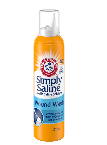 Simply Saline Wound Wash First Aid Antiseptic - Arm & Hammer